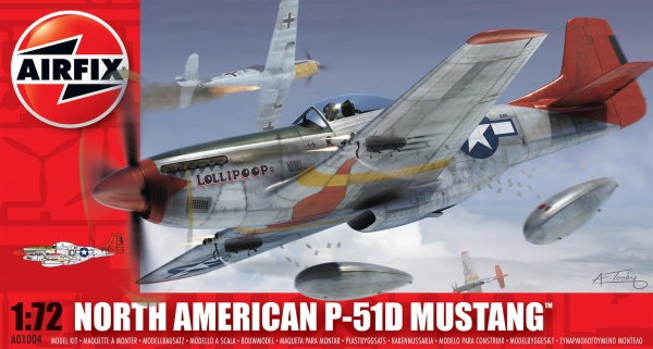 Airfix 1:72 A01004 North American P51D Mustang